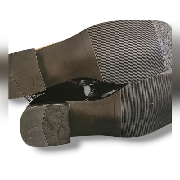 Womens black ankle boots - Picture 6 of 6